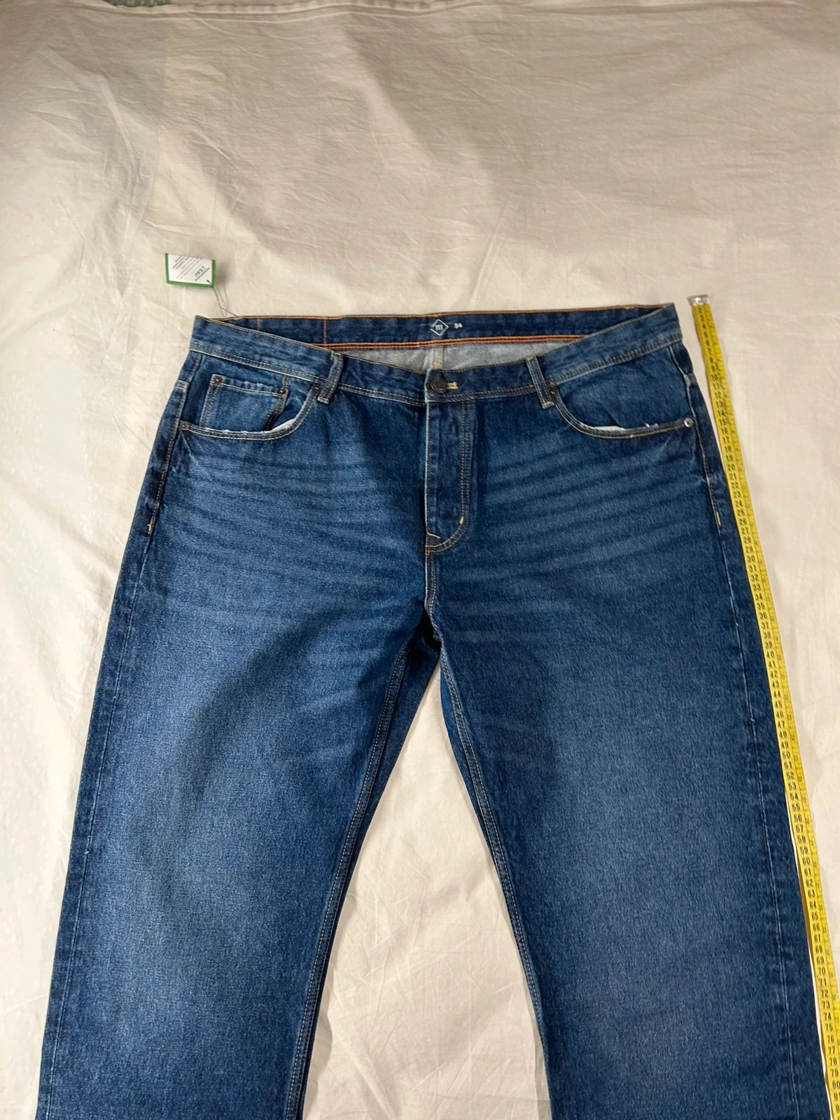 Navy blue tex straight jeans size 54 – photo 2
